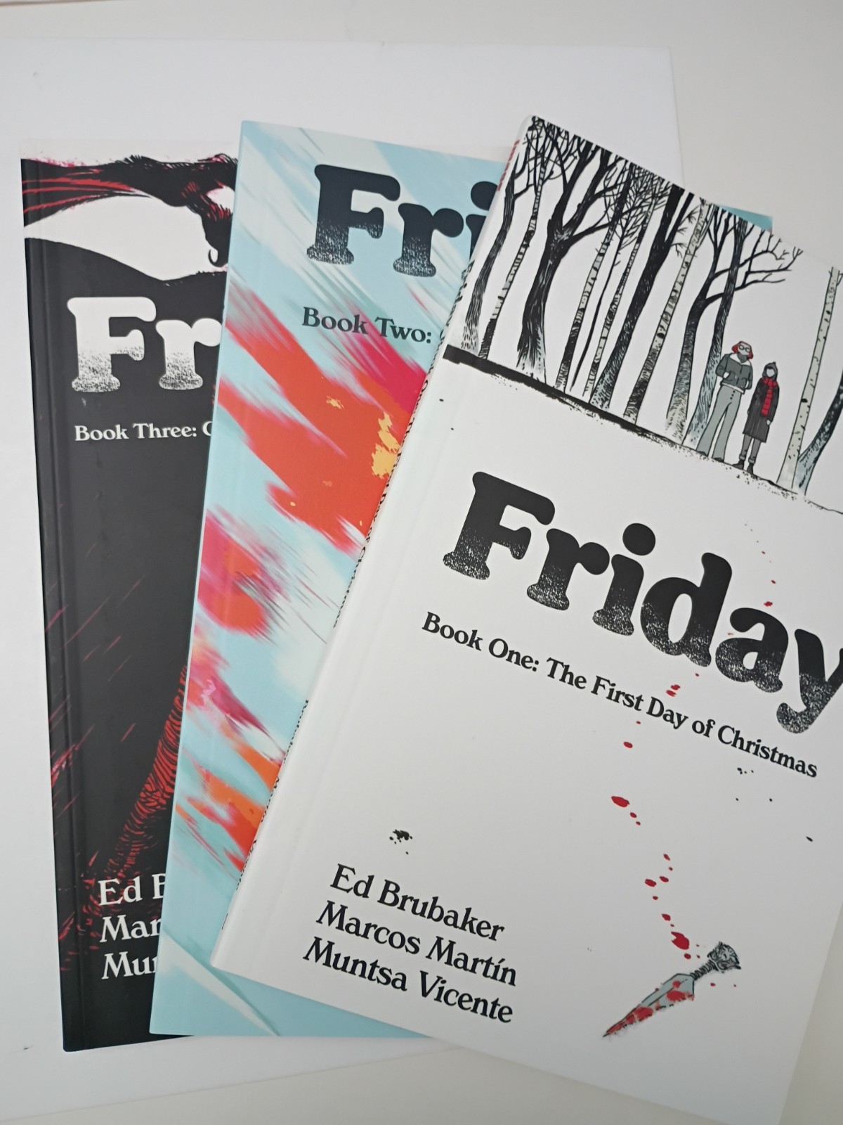 Friday Book 1-3 Vol 1, 2, 3 Set Completo TPB/Lotto Ed Brubaker Image Comics