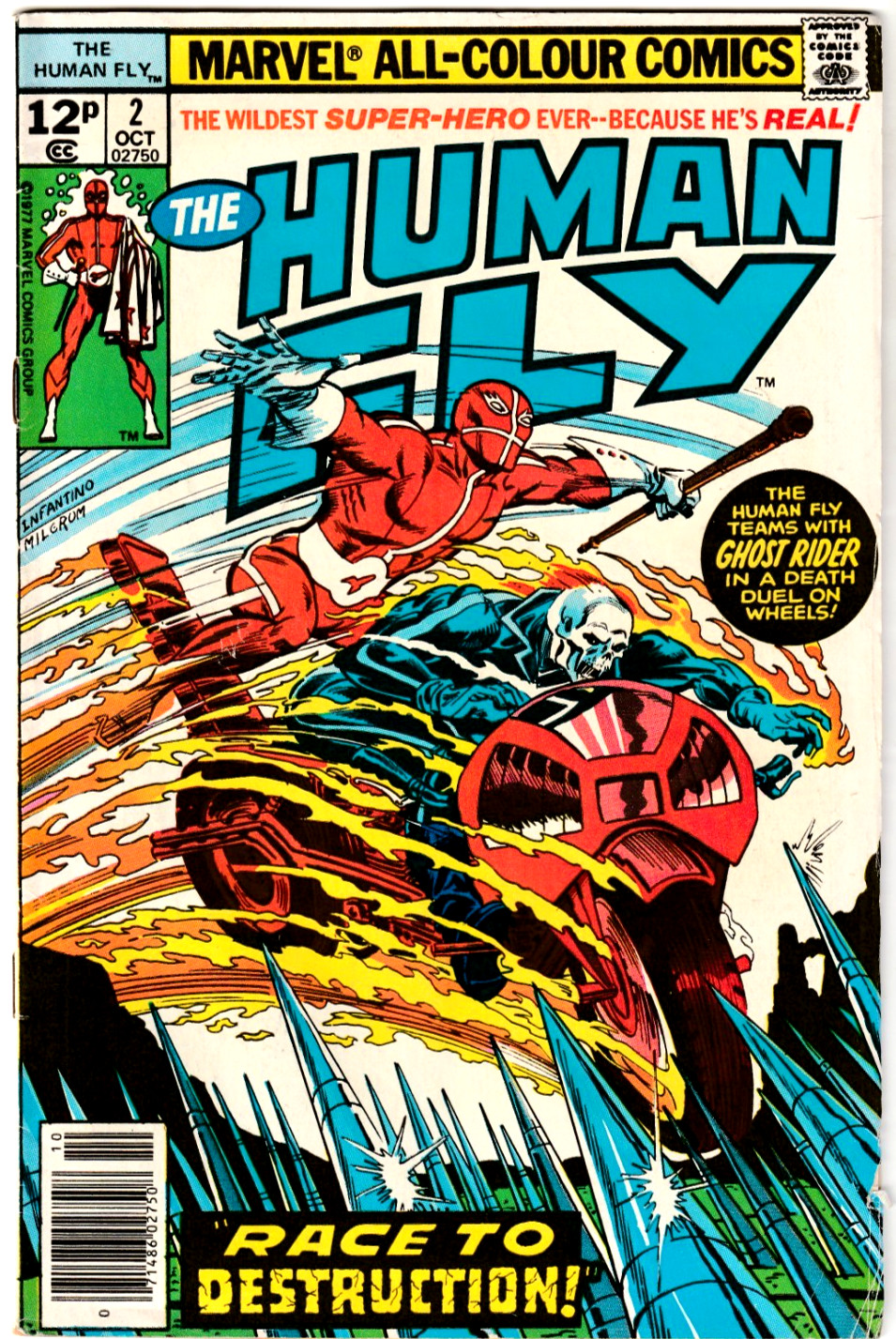 Human Fly #2 (1977) Marvel Comics