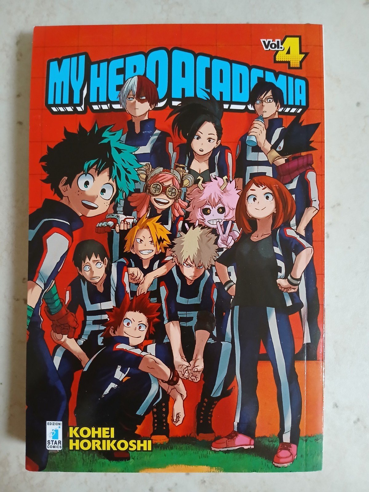 My Hero Academia Manga volume 4 ITA