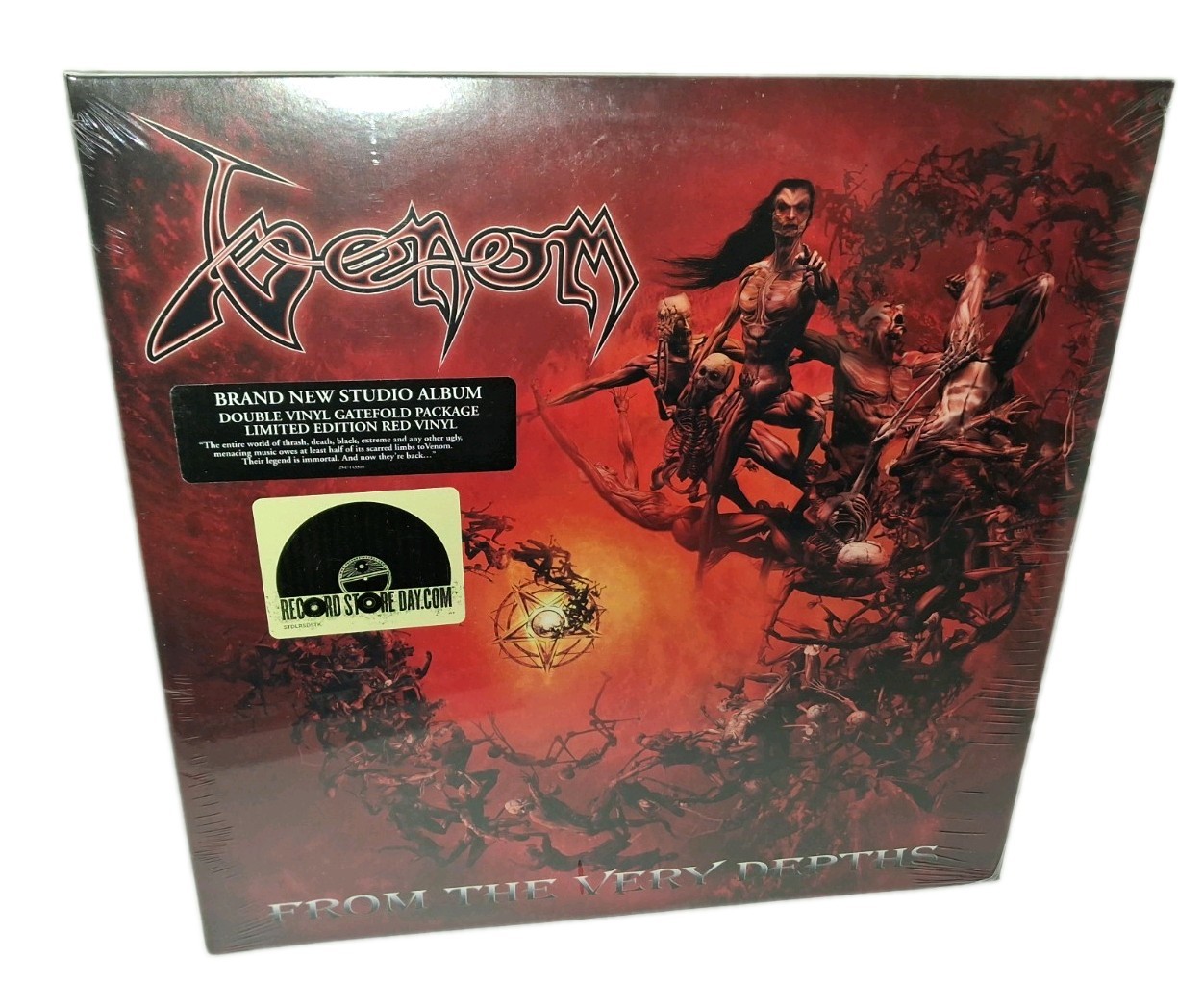 VENOM FROM THE VERY DEPTHS 2-LP RED VINYL RSD new sealed! 
