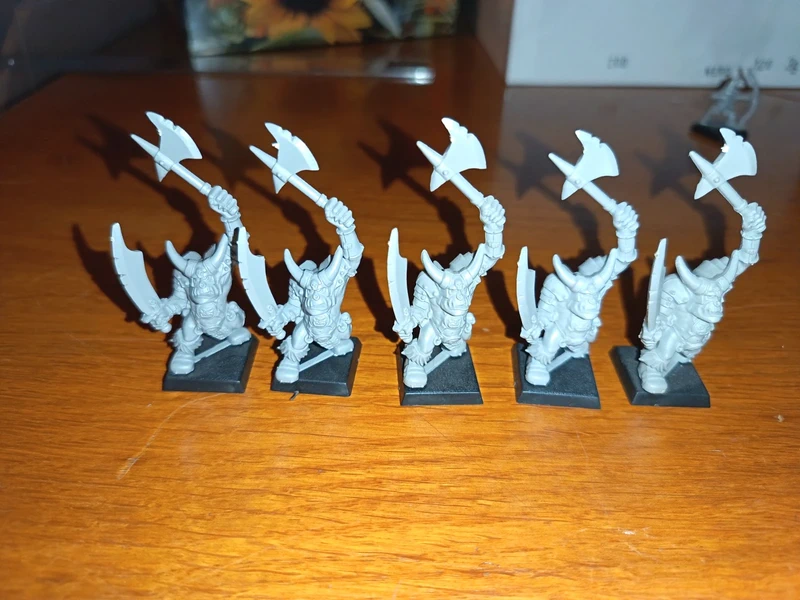 Lotto 5 Orchi Guerrieri Warhammer Fantasy / The Old World - Games Workshop