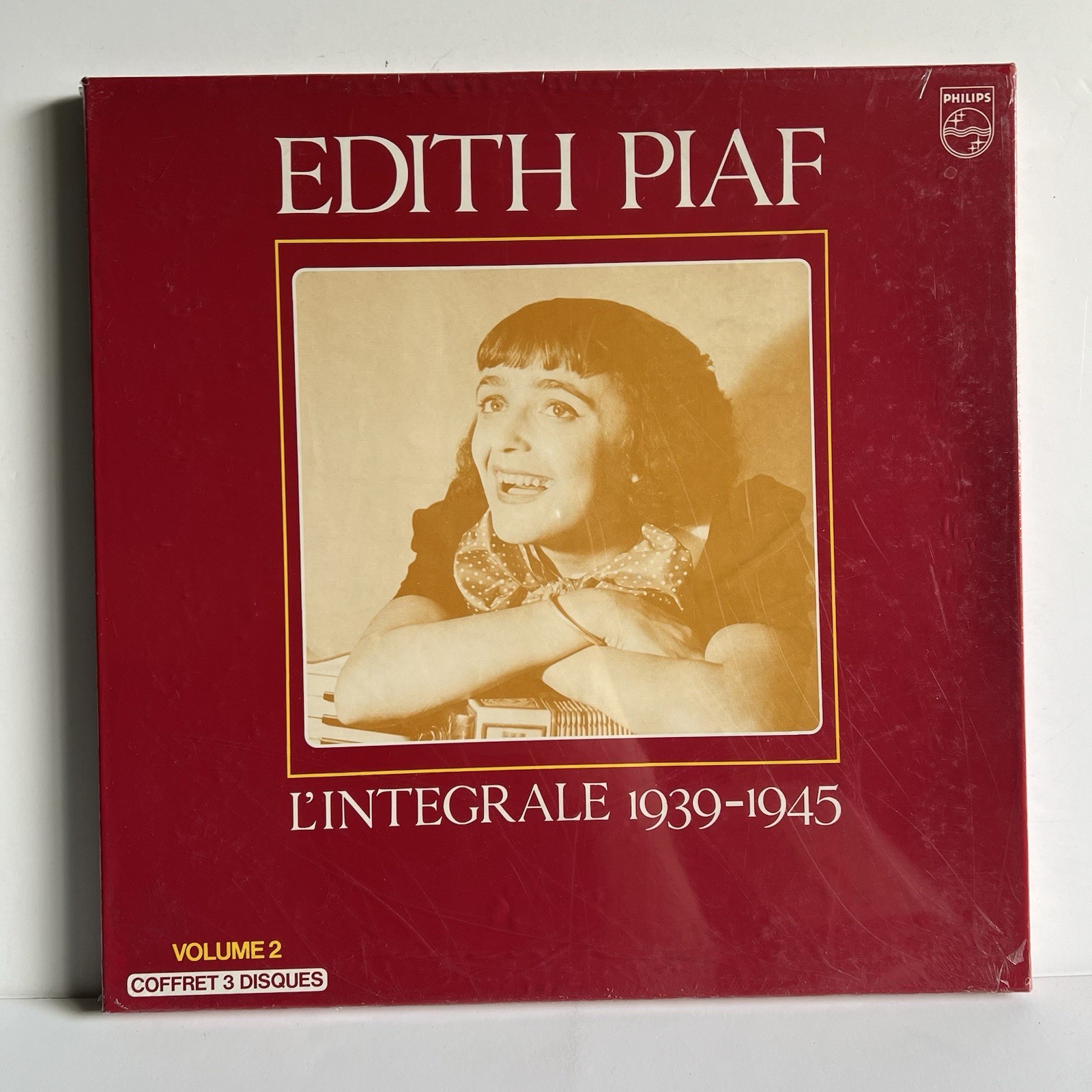 Edith Piaf L’Integrale 1939-1945 Volume 2 Vinyl 3-Disc Box Set Sealed Coffret