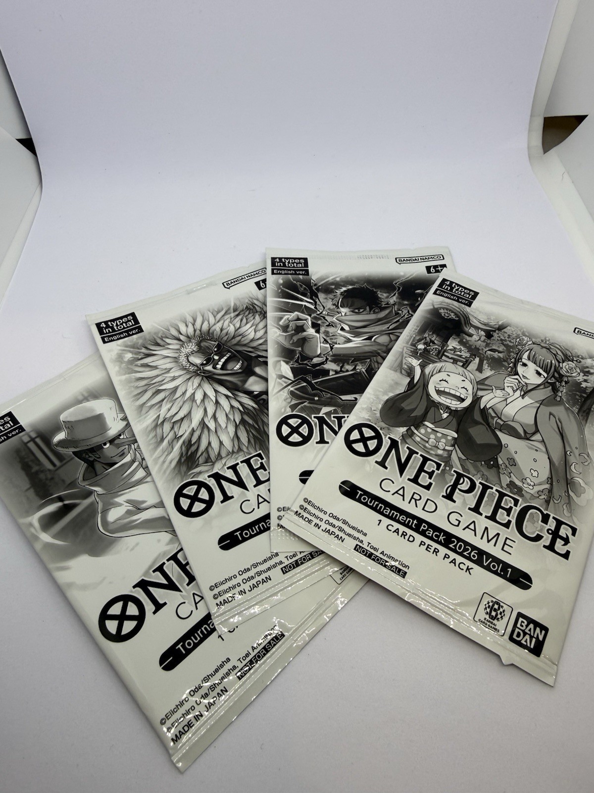 One Piece Card Game Tournament 4 Pack Set 2025/2026