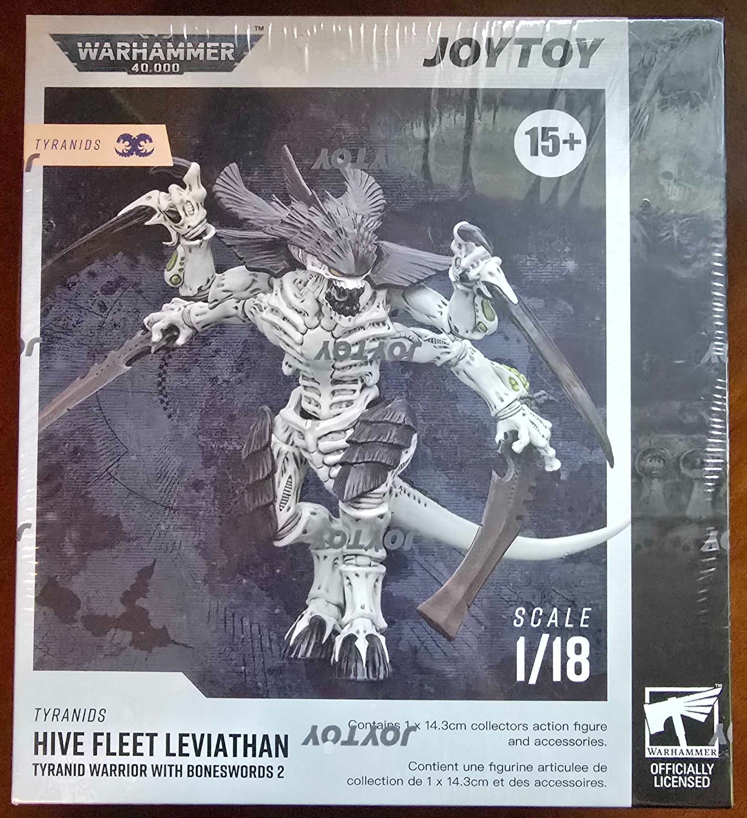 Warhammer 40k: Tyranid Hive Fleet Leviathan Boneswords 1:18 Figura JoyToy