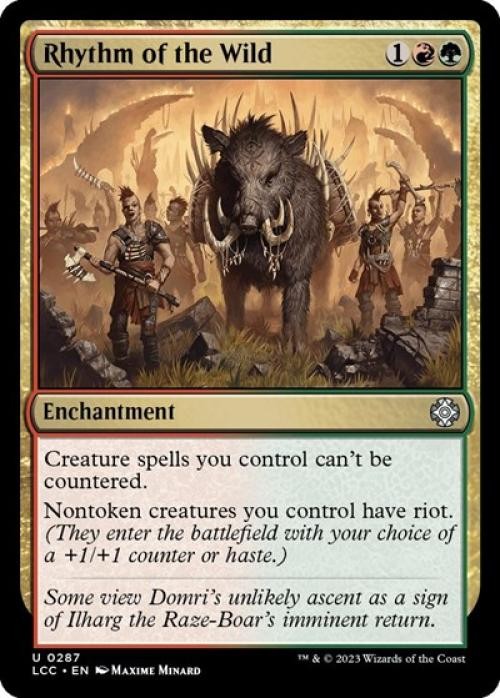 Rhythm of the Wild - LCC MTG - Light Play