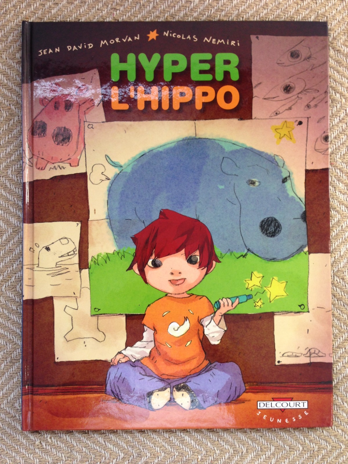 P5 BD - HYPER L'HIPPO - 1ERE ED - PREMIÈRE ÉDITION - EO DELCOURT - MORVAN NEMIRI