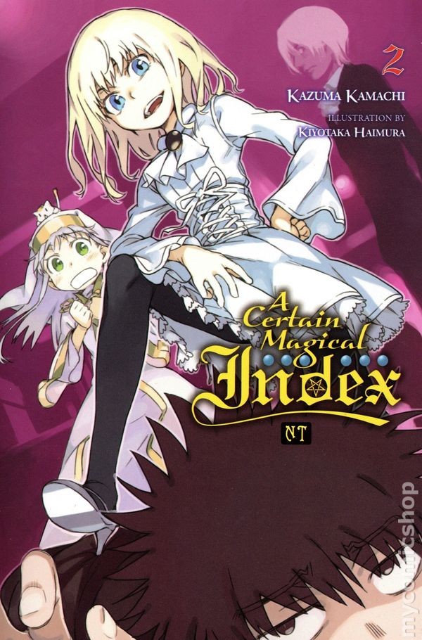Un certo indice magico NT SC A light novel 2-1ST NM 2024 immagine stock