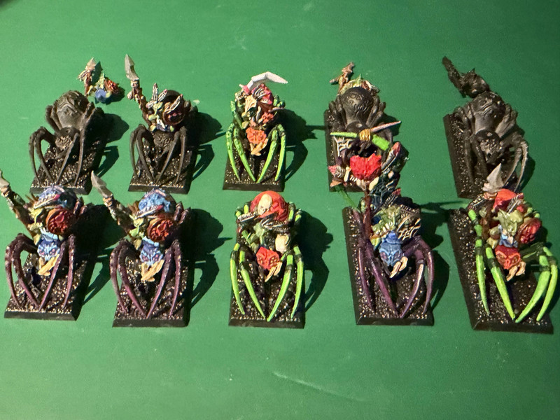 Goblin spider riders