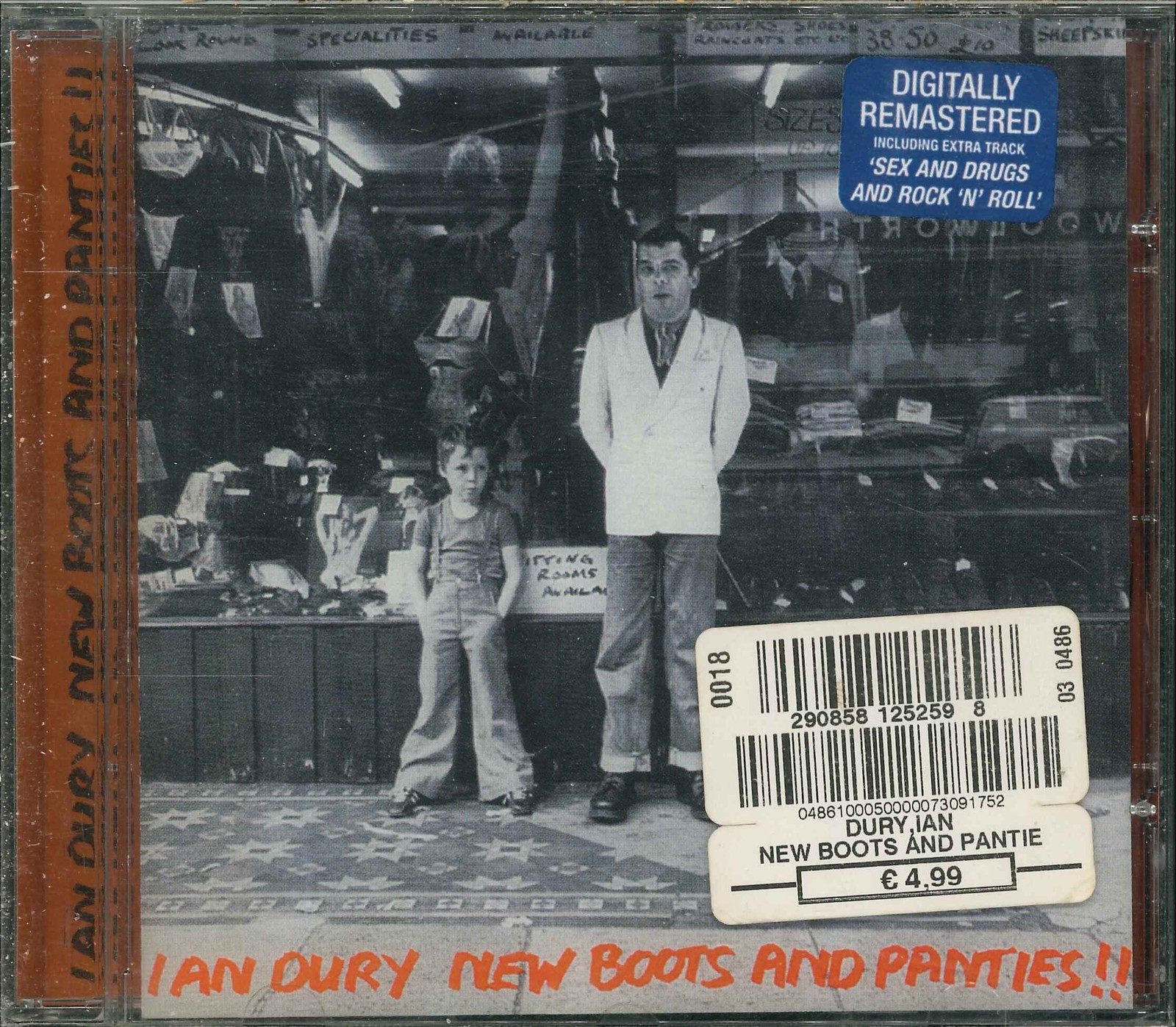 IAN DURY "New Boots And Panties!!" CD-Album
