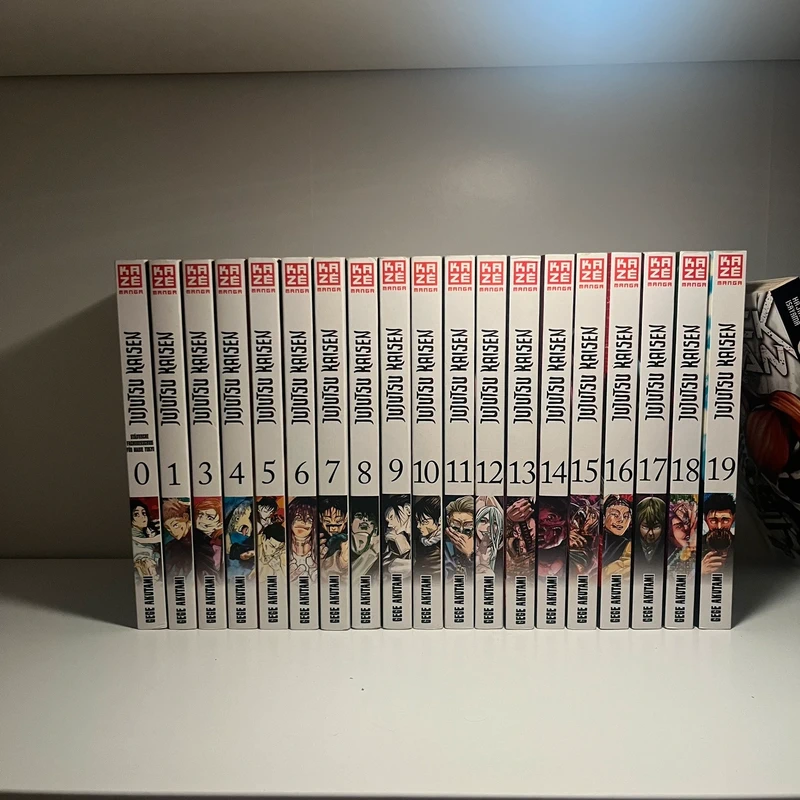 Jujutsu Kaisen 0,1,3-19