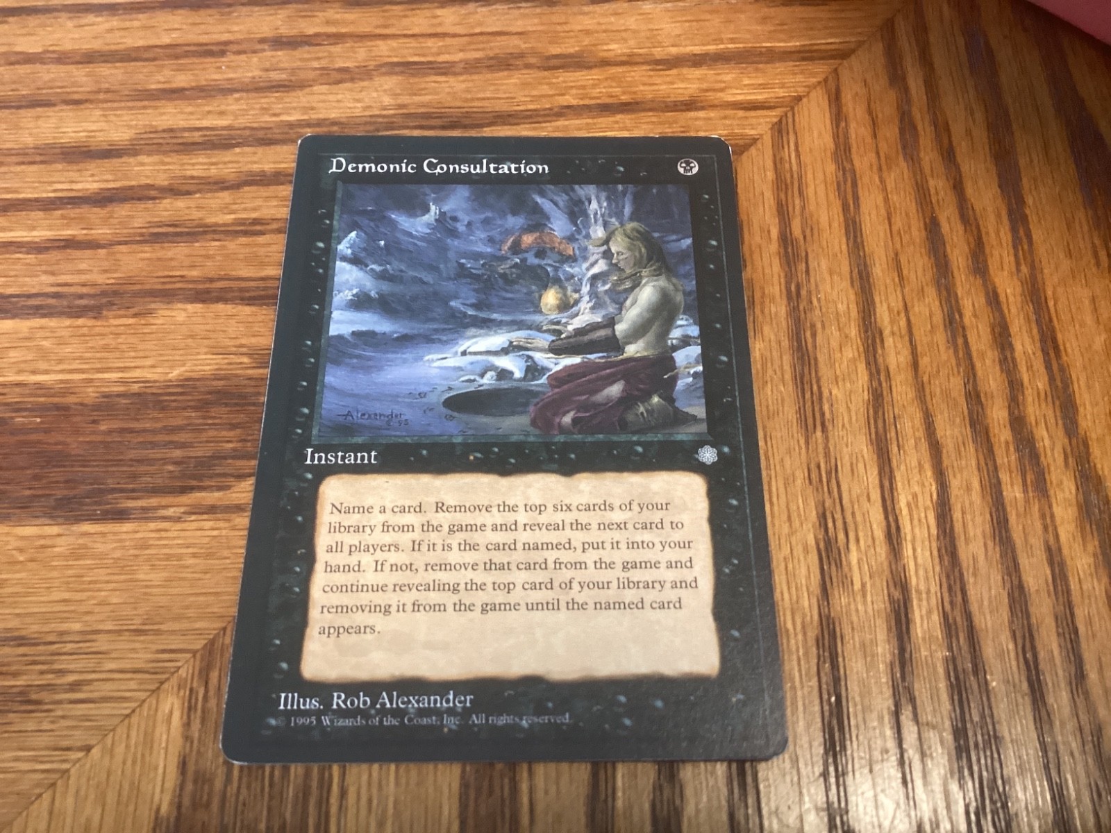 MTG SCHEDA CONSULTAZIONE DEMONIACA ERA GLACIALE 1995