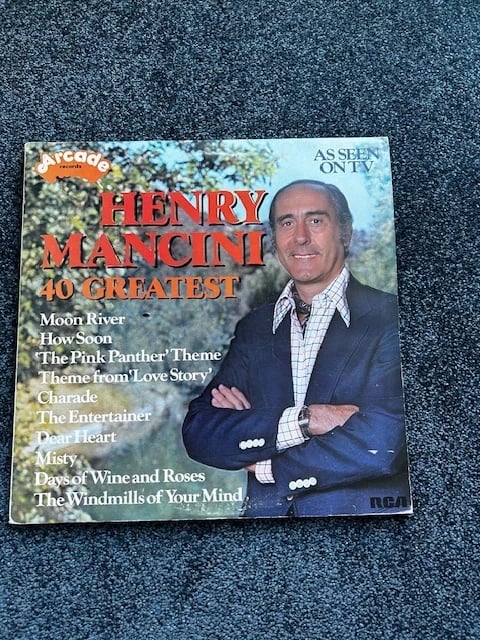 Dubbel LP Henry Mancini Greatest Hits