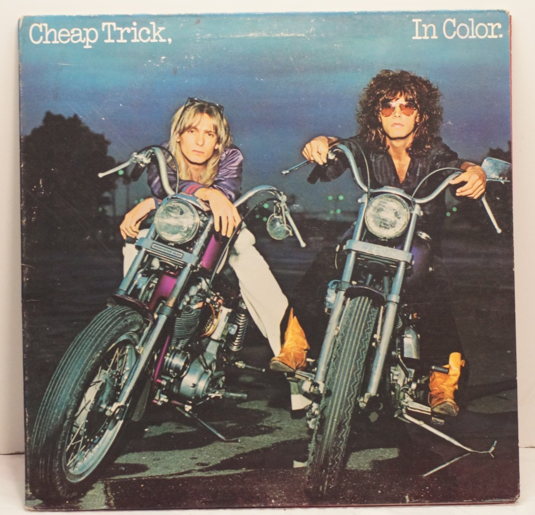 CHEAP TRICK IN COLOR 12" Album Gatefold Cover 1977 Epic N/M VINYL VG SLEEVE