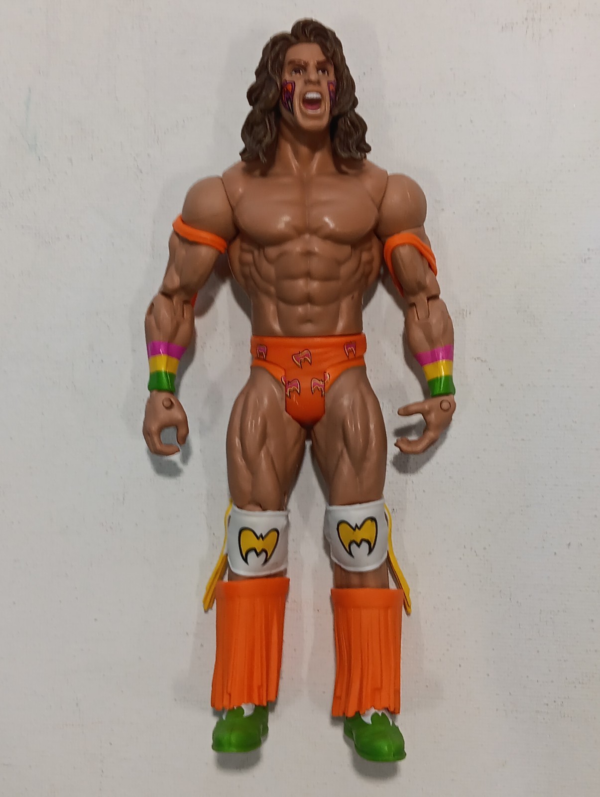 WWE The Ultimate Warrior Basic Series Then Now & Forever Wrestling Figure 