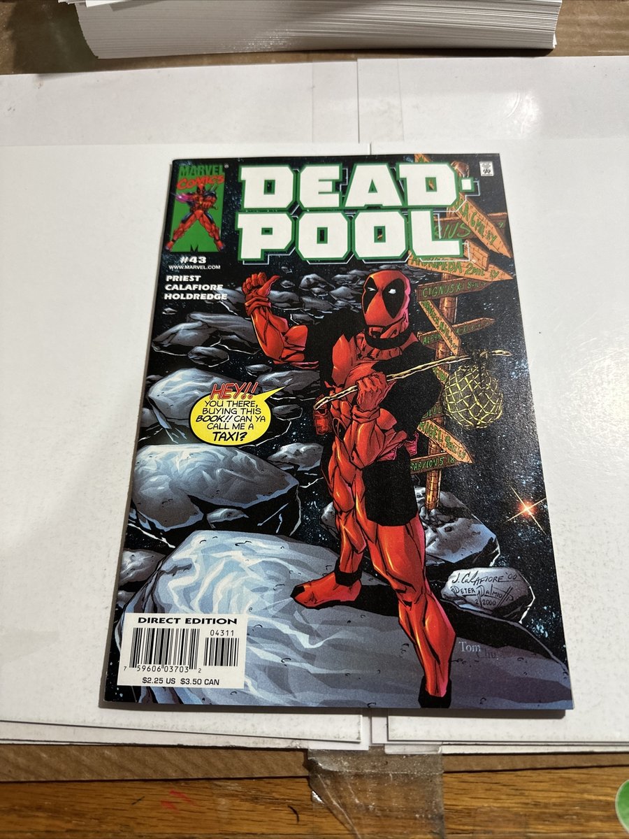 Deadpool #43 2000 Marvel Comics Calafiore Dalmio 8,0 cm²