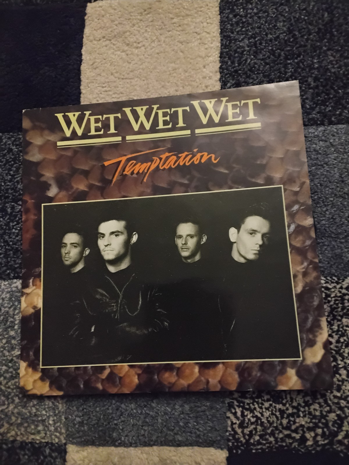Wet Wet Wet 12 Inch Single Temptation  Excellent Condition  Free Uk Postage