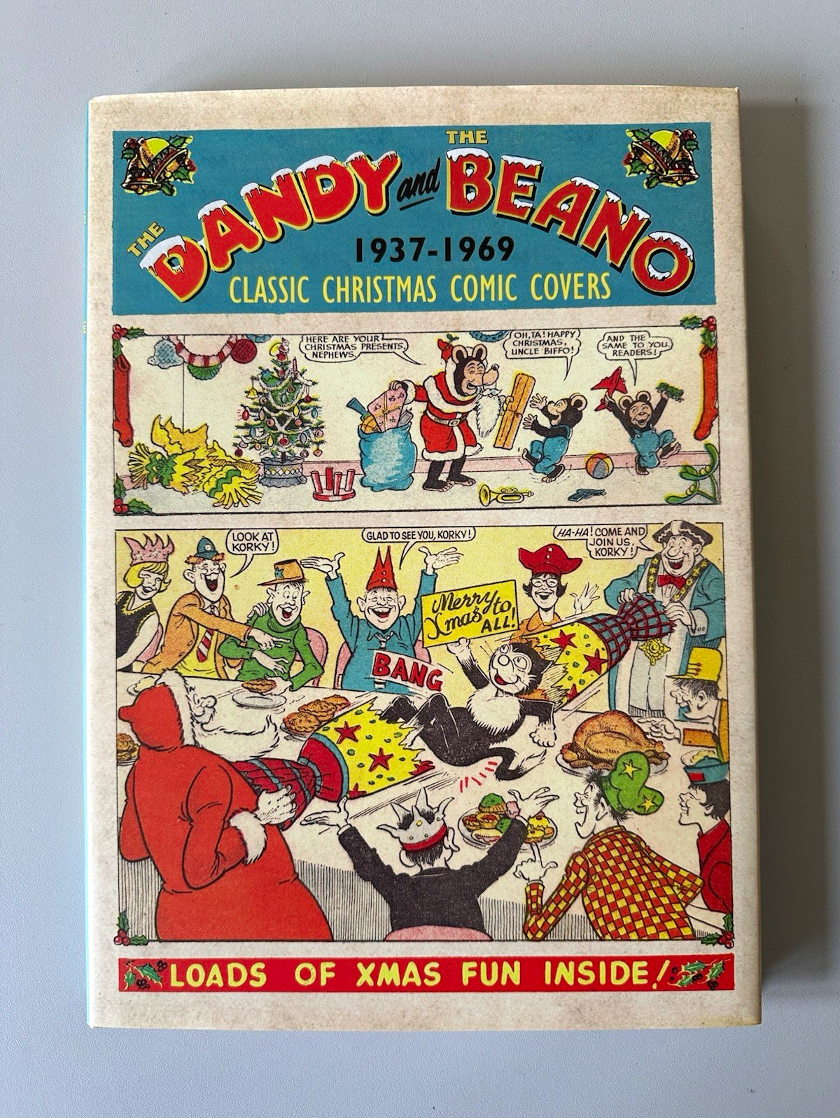 The Dandy & The Beano 1937-1969 Classic Christmas Comic Covers Hardcover 2013