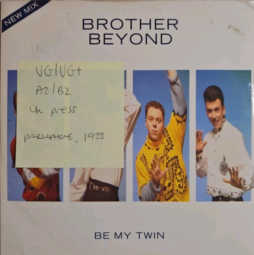 Brother Beyond Be My Twin (New Mix) Vinyl Record 7" VG/VG+ R 6195 1989