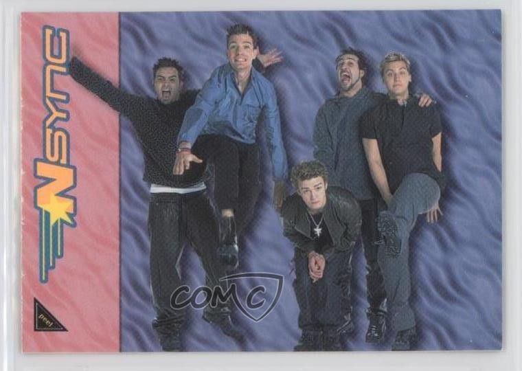 2000 Topps *Adesivi NSYNC *NSYNC #2 3c7