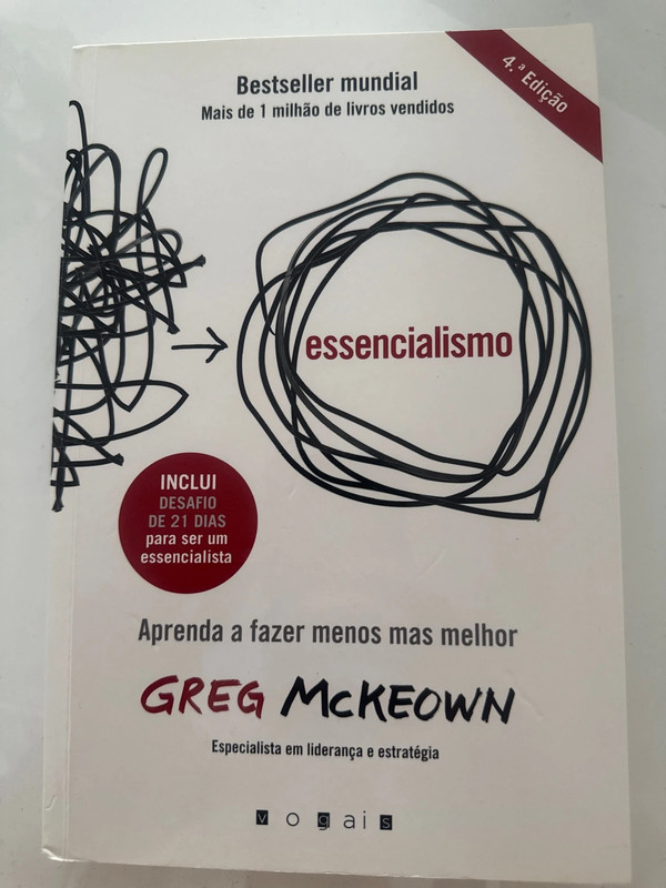 Livro “Essencialismo”