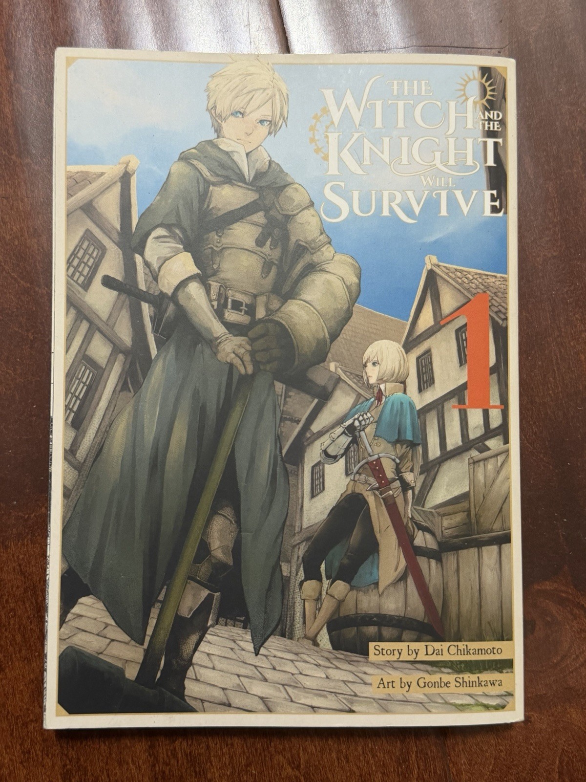 La Strega e il Cavaliere Sopravviveranno Vol 1 Light Novel Inglese Dai Chikamoto