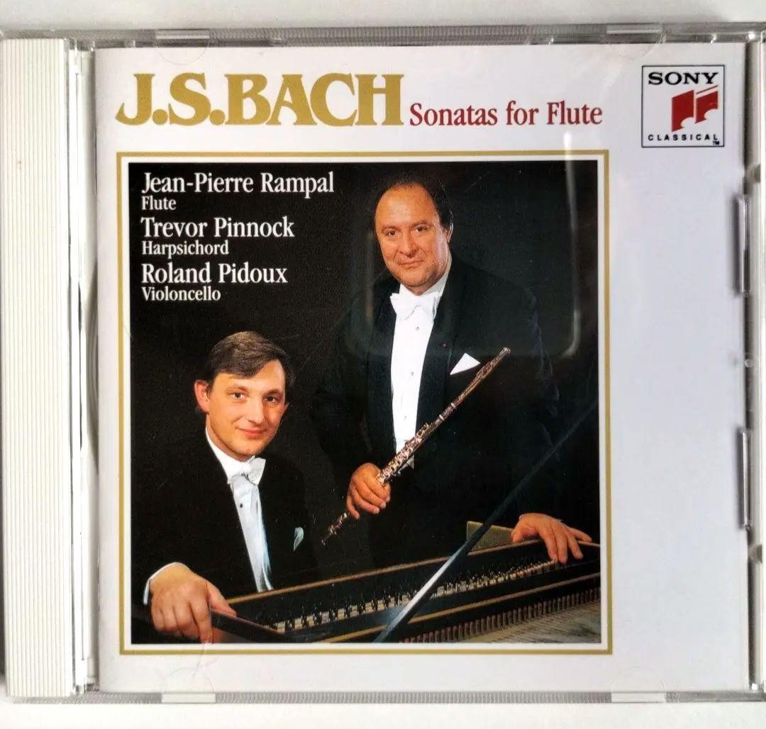 Bach Flute Sonata Rampal/Pinocchio Album Audio Long Storage USED [CD] K