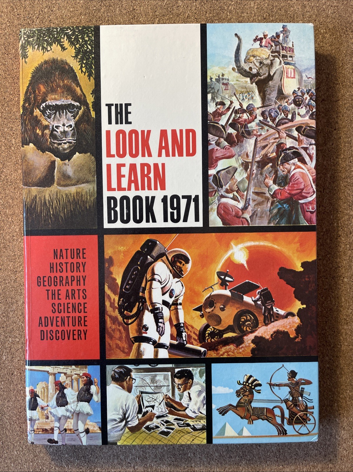 Look And Learn Book 1971 High Grade, Unclipped, No Pen, Very slight wear only
