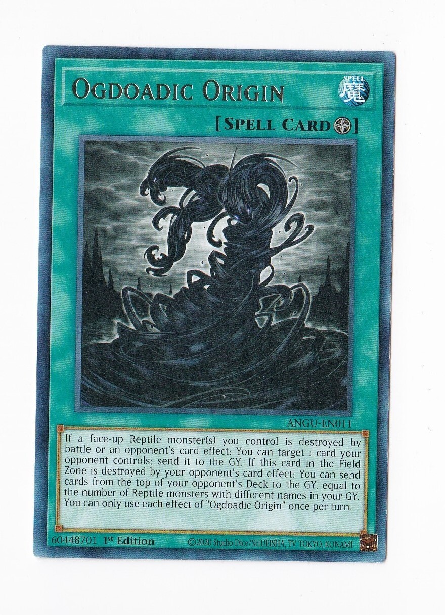 2020 Konami YuGiOh! 1st Edition - Ogdoadic Origin ANGU-EN011