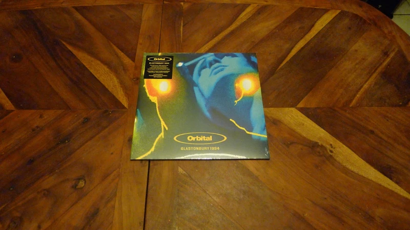 Orbital - Live At Glastonbury 1994 (limited transparent yellow and blue 2 LP)