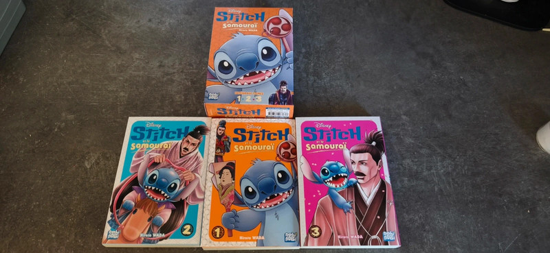 Intégrale manga stitch et le samouraï