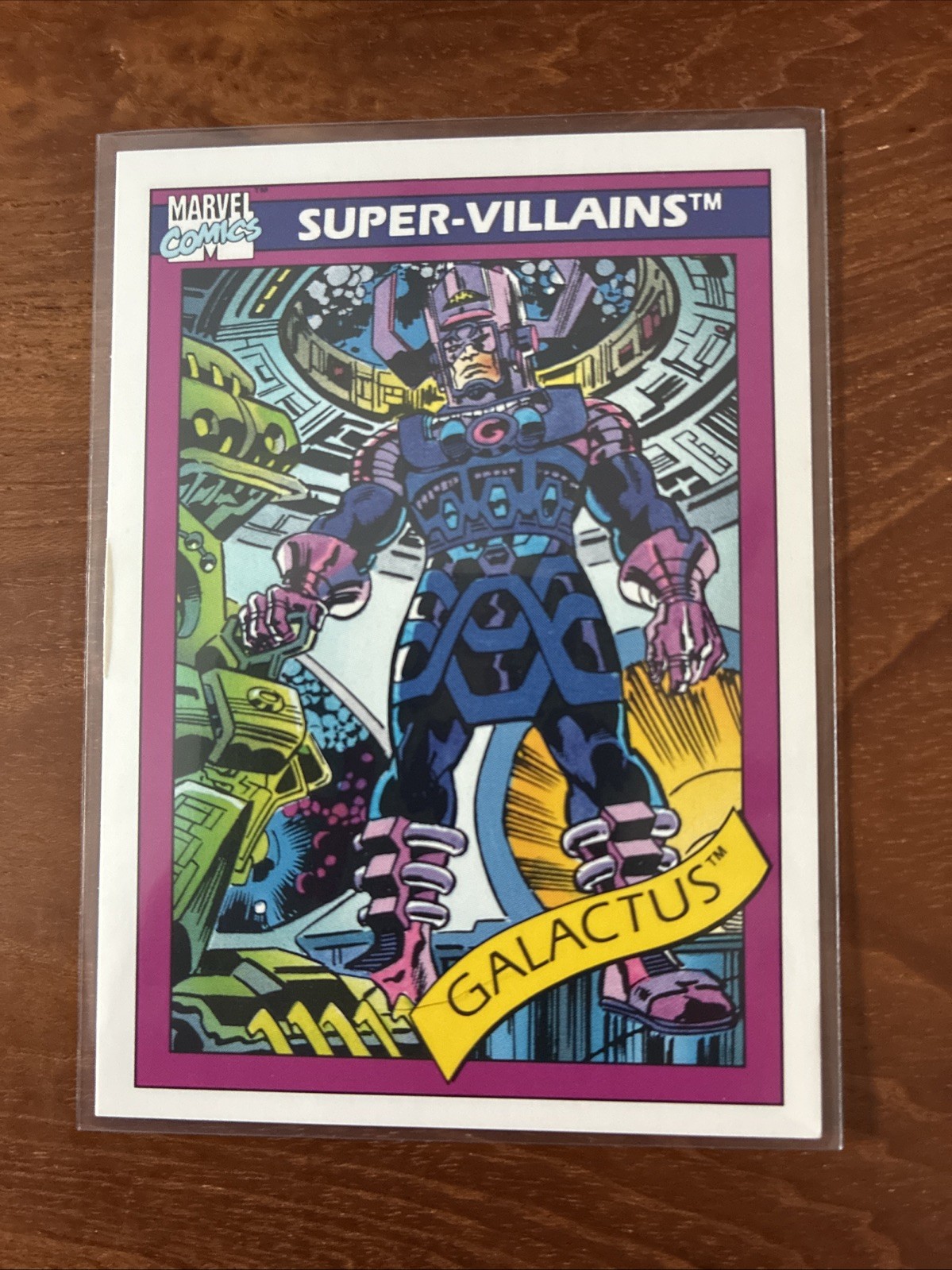 GALACTUS 1990 Marvel Impel Super-Villains #75