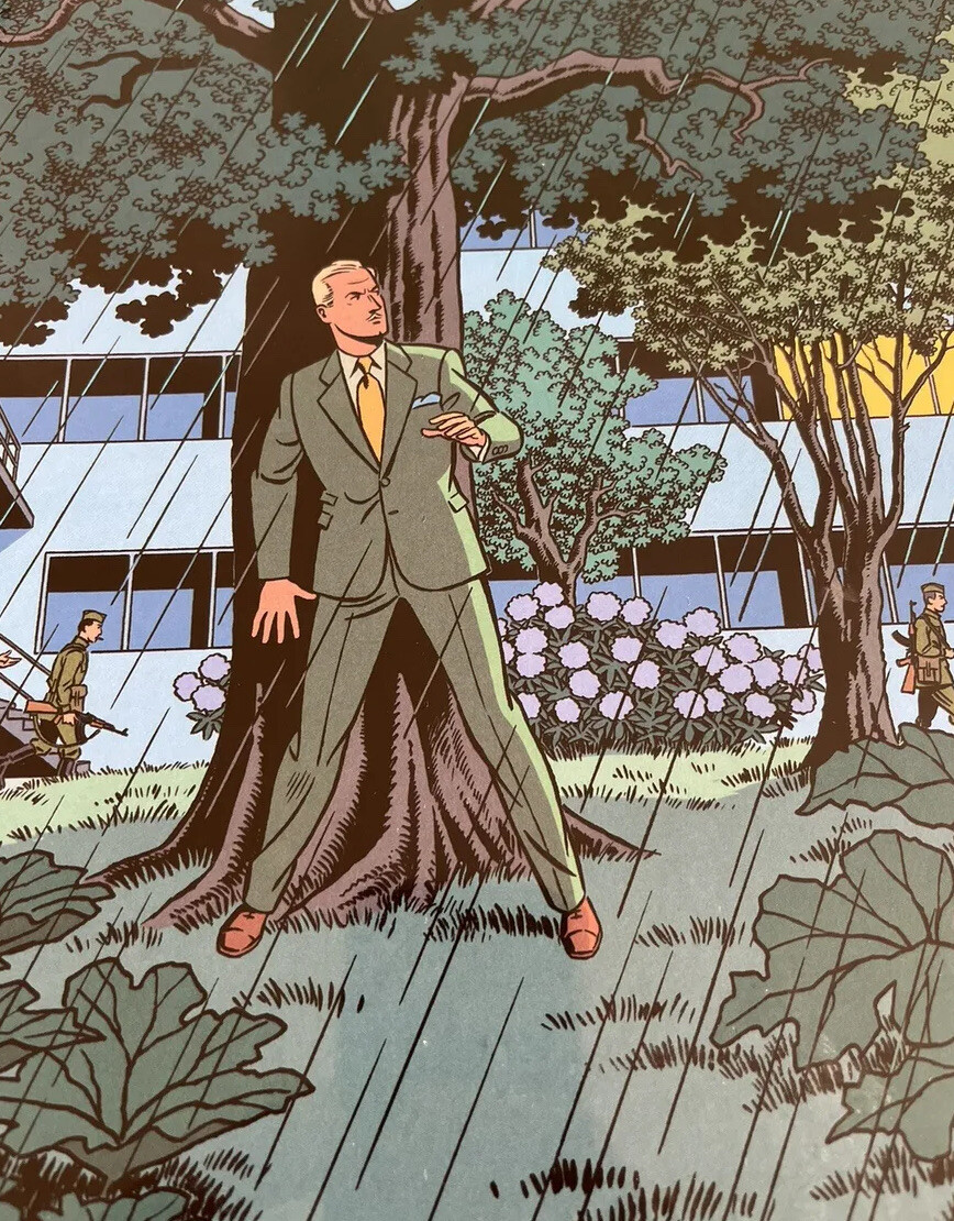 BLAKE ET MORTIMER "HUIT HEURES A BERLIN" COFFRET 2 TOMES 29 + 29 EN NOIR+ BLANC