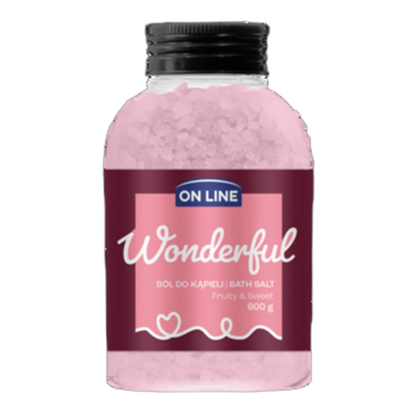 5903116743449 ON LINE SÓL DO KĄSPIELI Wonderful Fruity & Sweet 600 g ON LINE