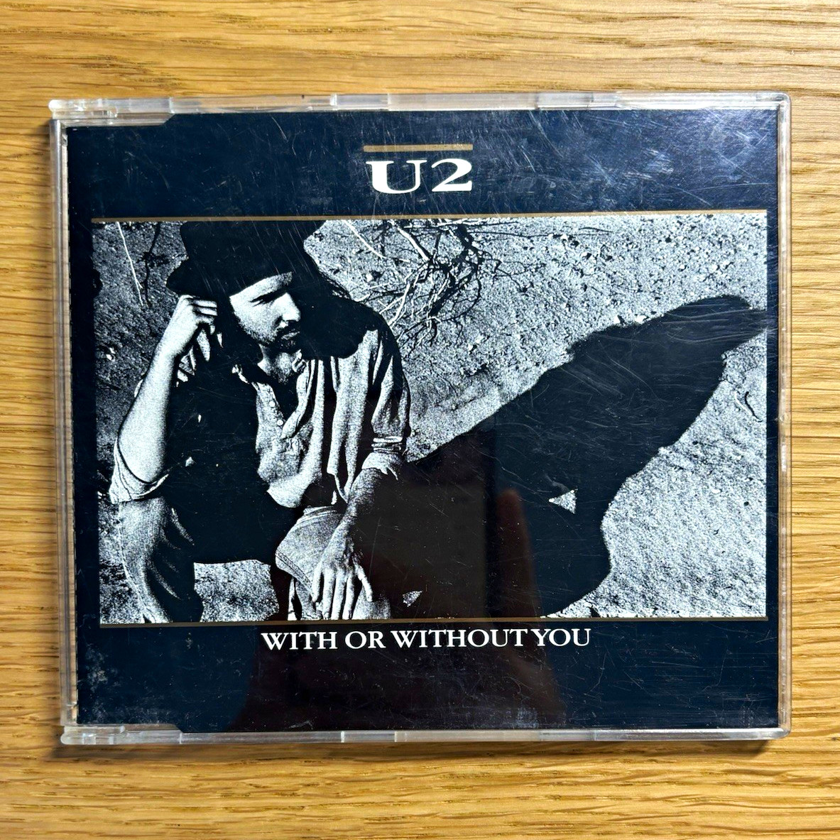 Rare U2 – With Or Without You (1987) CD Single Island Records Jewel *Clean Disc*