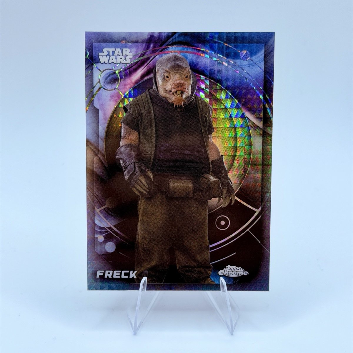 2026 Topps Chrome Star Wars Obi-Wan Kenobi - rifrattore Freck Prizm #11