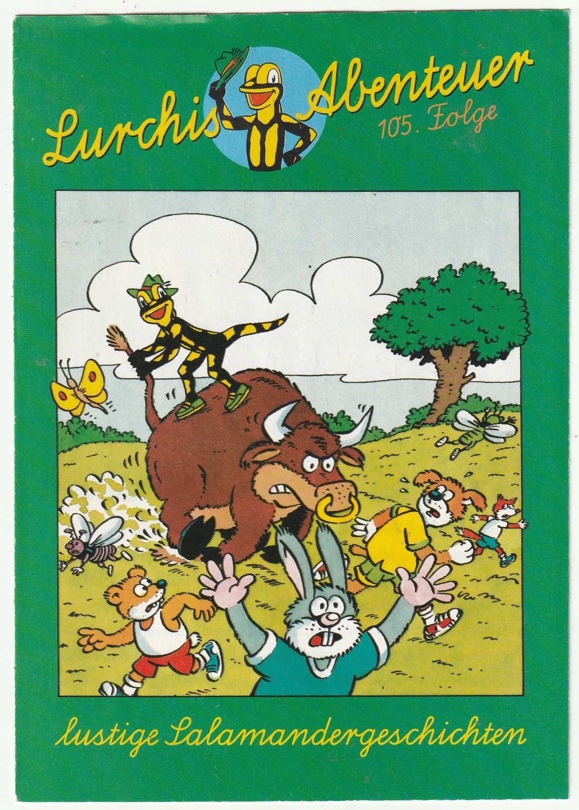 ✪ LAVVENTURA DI LURCHIS: DIVERTENTI STORIE DI SALAMANDRA #105 FUMETTO PUBBLICITARIO TOP Z1