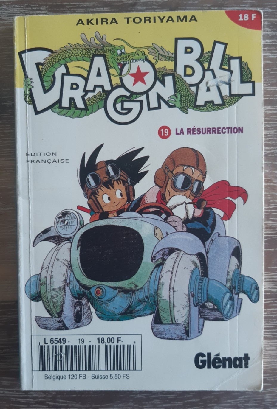 Manga Dragon Ball 19 Edition Kiosque - LA RESURRECTION - Glénat Juin 1994