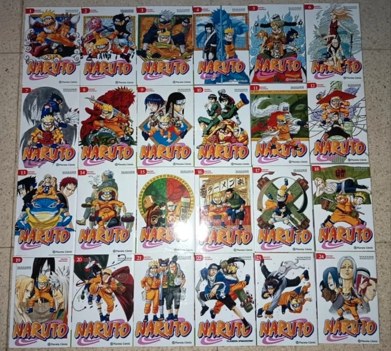 Colección manga Naruto
