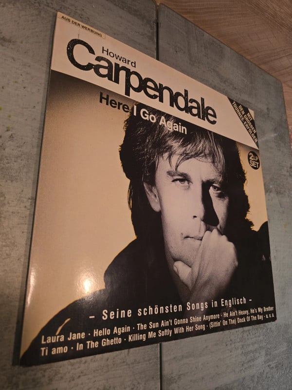 howard carpendale here I go again 2 LP set vinyl Schallplatte selten Sammlung