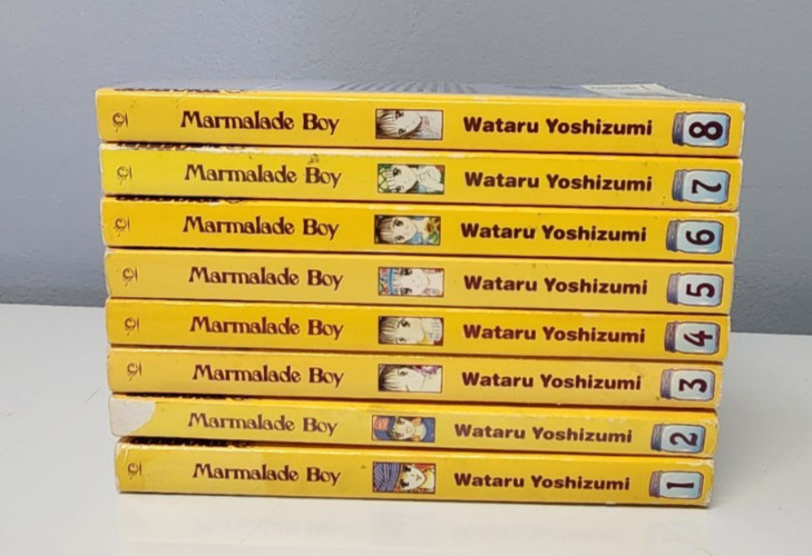 Marmalade Boy Vols 1-8 Wataru Yoshizumi Tokyopop manga completo graphic novel