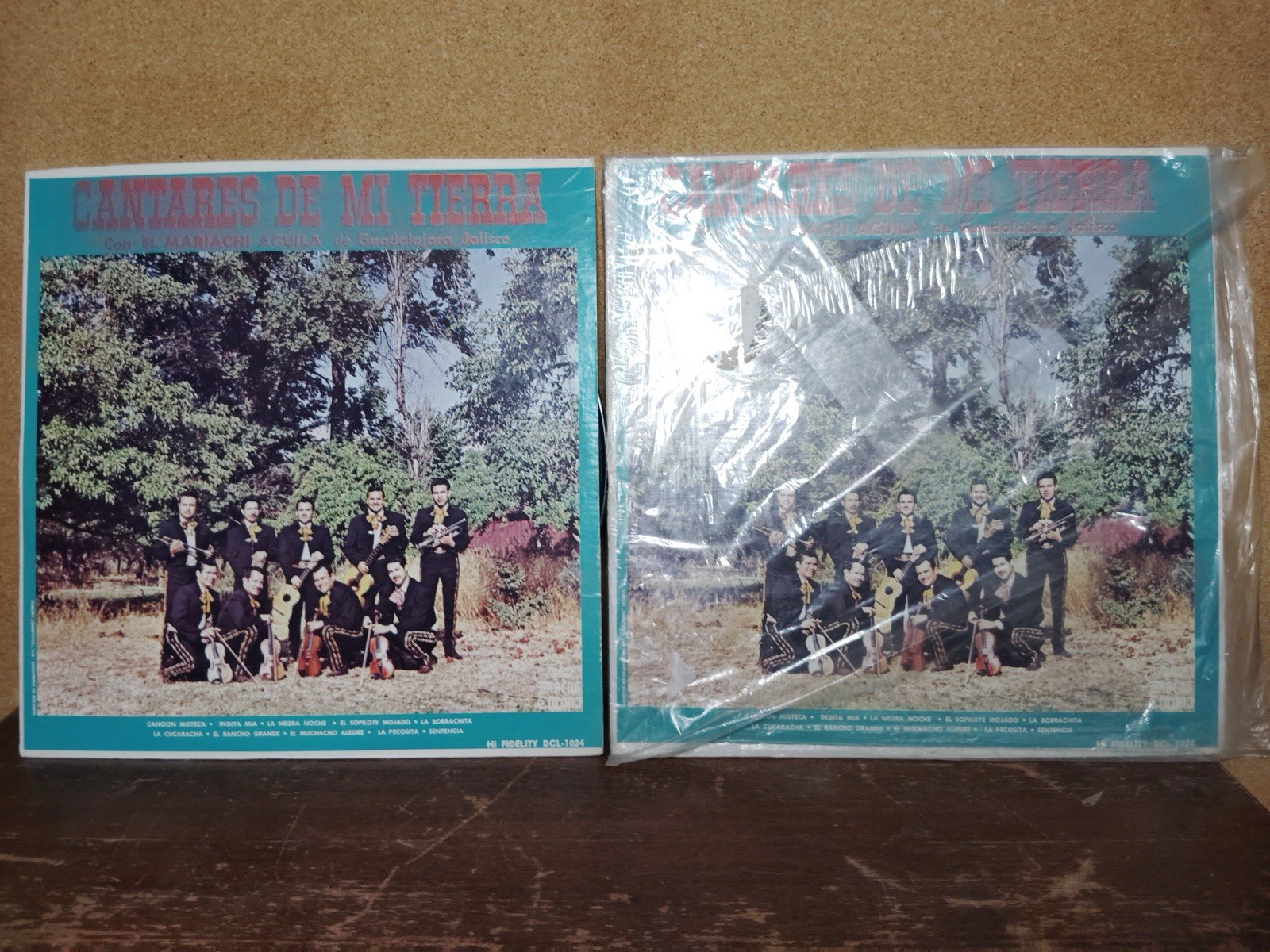 El Mariachi Aguila de Guadalupe, Jalisco ‎– Cantares De Mi Tierra Vinyl x2