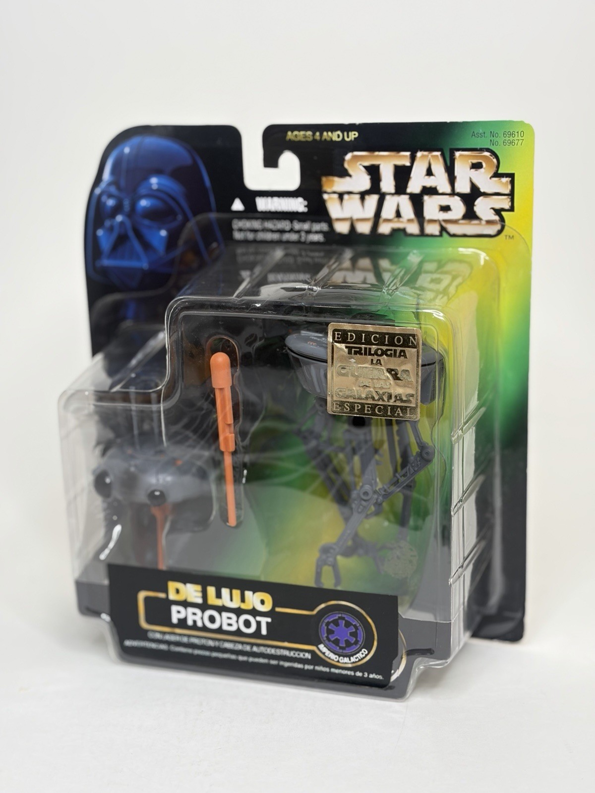 Star Wars POTF Deluxe Probe Droide Proton Figure Torpedo Exploding Head 1996