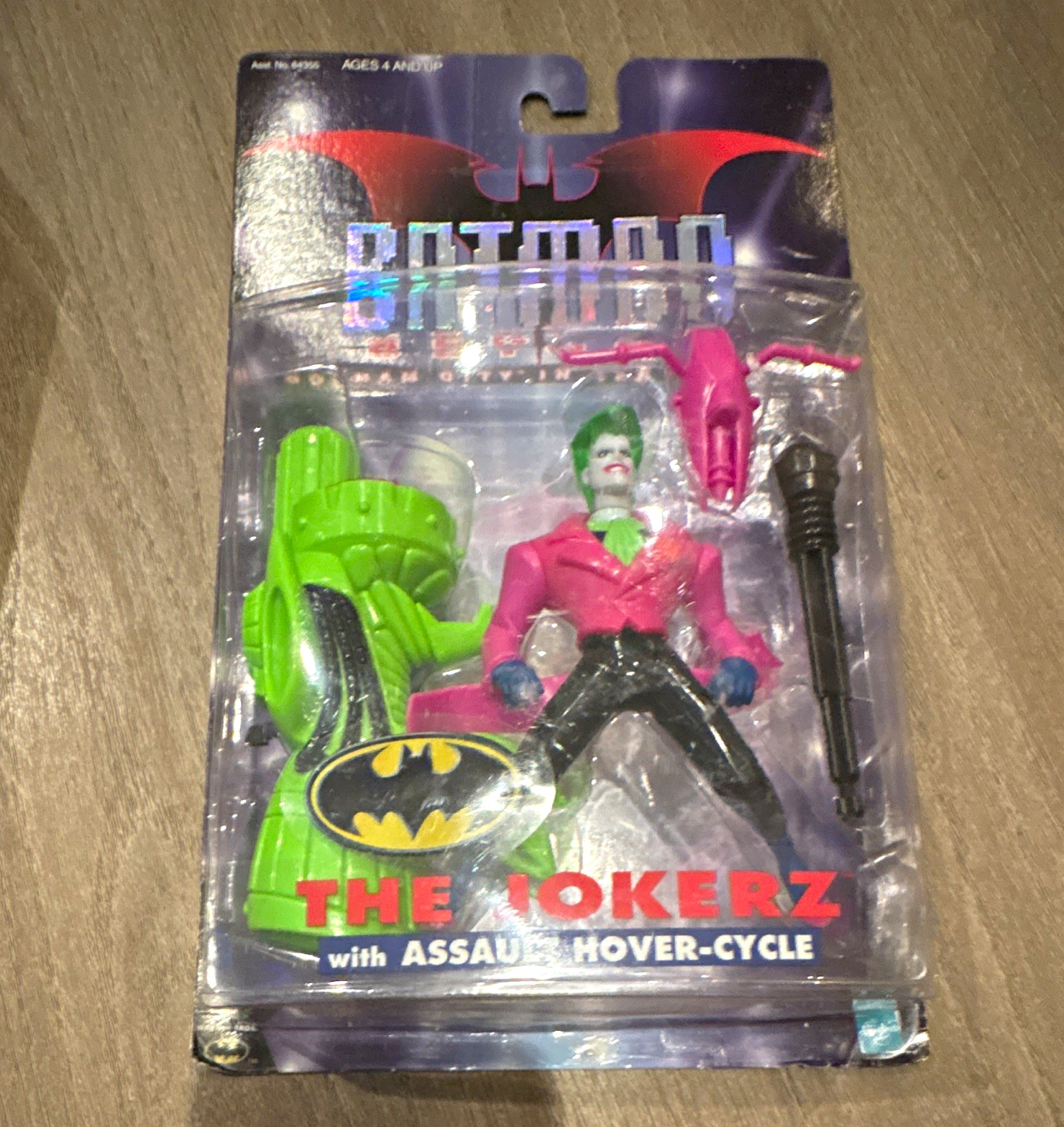 Hasbro Batman Beyond Joker Action Figure w/ Hovercraft Vehicle Vintage 1999