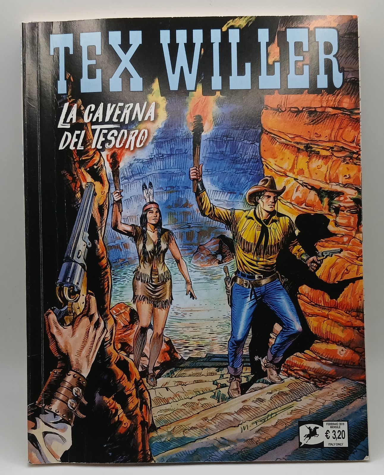 Fumetto Il Giovane Tex Willer N°4 La caverna del tesoro 2019