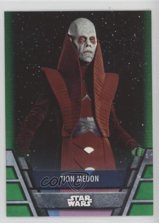 2020 Topps Star Wars Holocron Green Tion Medon #REP-15 17vo