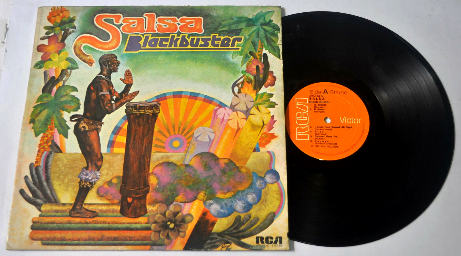 Philippines BLACKBUSTER Salsa LP Vinyl RCA Victor Record