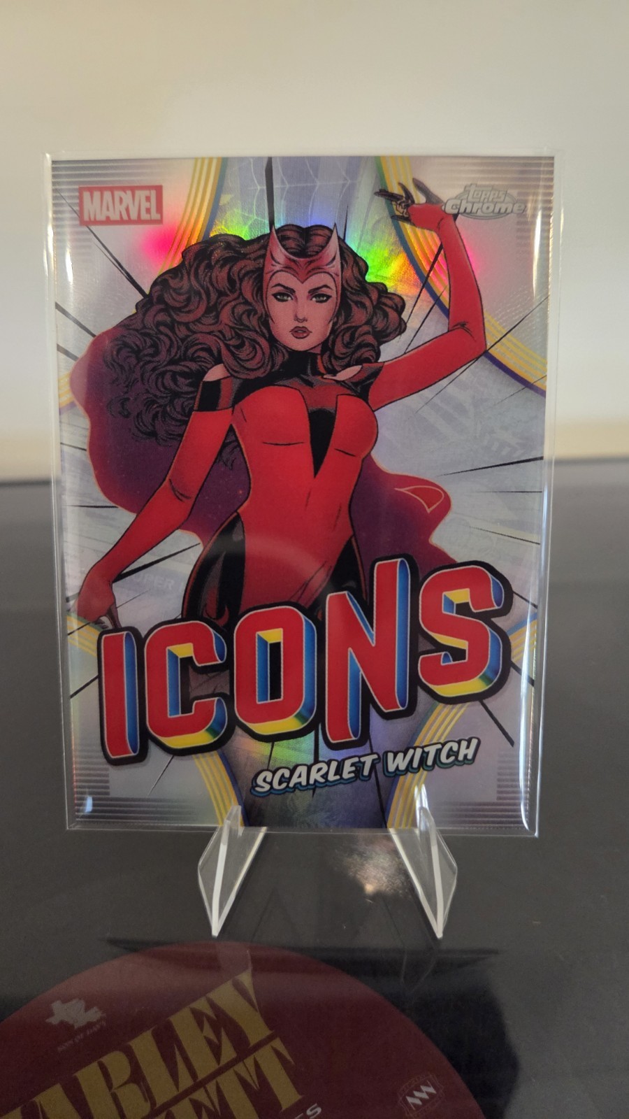 2026 Topps Chrome Marvel ICONS SCARLET WITCH MI-18