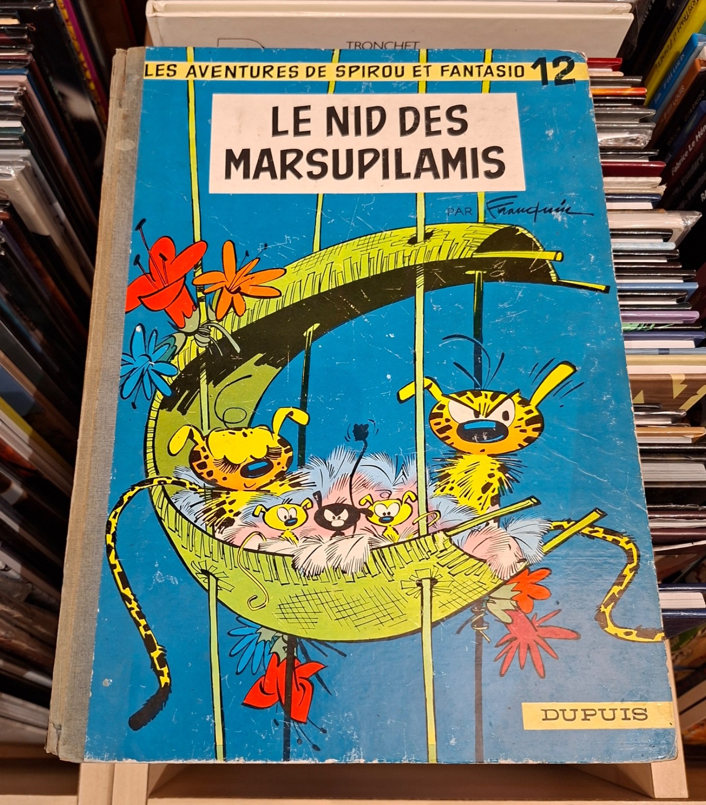LE NID DES MARSUPILAMIS _Spirou & Fantasio_ Franquin / Edition Originale 1960 BE