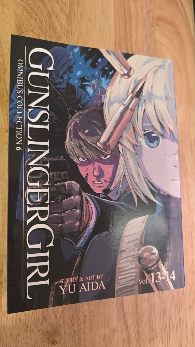 Gunslinger Girl Volume 13-14 13 14 Manga Inglese Omnibus
