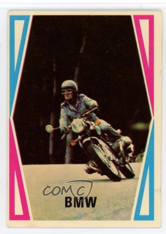 1972 Donruss Choppers e Hot Bikes BMW #42 uk2